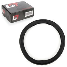 Steering Wheel Cover Ø 38x9cm 15x3.5 Inch Black for MAZDA