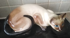 Vintage Siamese Ceramic Cat