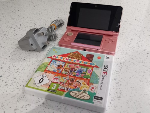 Nintendo 3ds console pink with - nintendo,