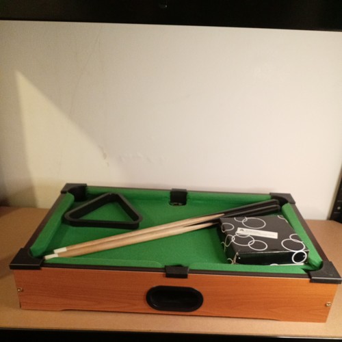 Table top pool - table,