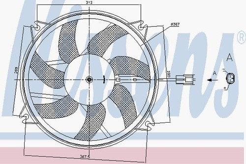 Fits citroen berlingo fan - fits,