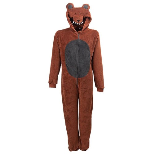Jumpsuit wolf hooded - jumpsuit,