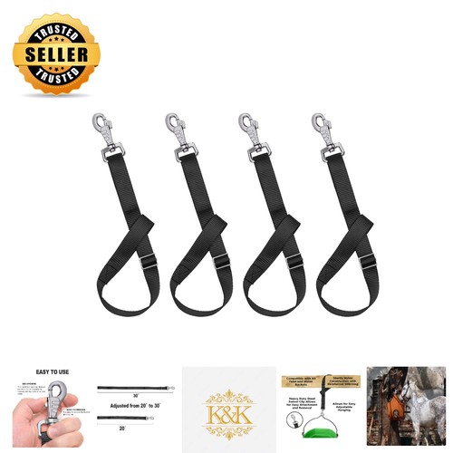 Heavy duty adjustable pack - heavy-duty, 4-pack