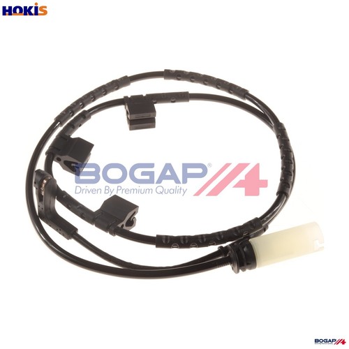Warning contact brake pad wear - brake,