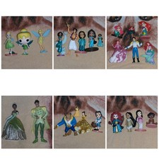 Disney Princess Bundle X24 Figures & Cake Toppers.