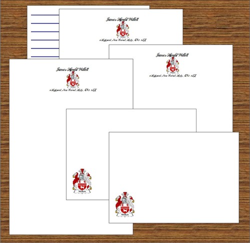 Personalised paper envelopes - &,