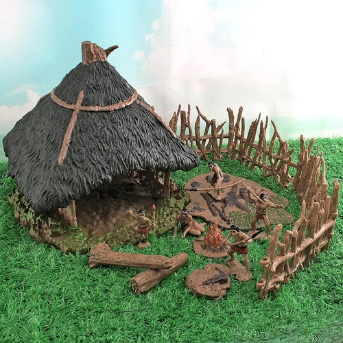 Primitive people statue - primitive,