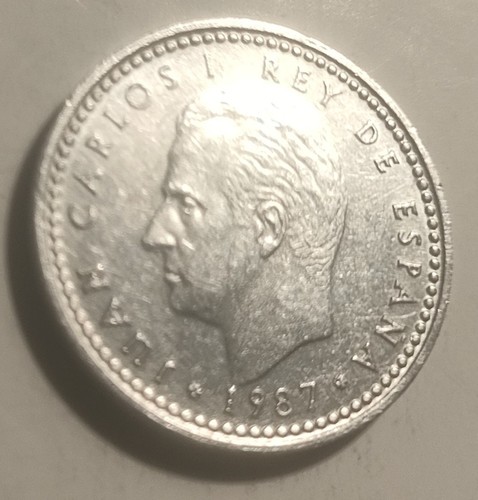 1987 spanish peseta king - 1,