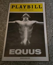 Daniel Radcliffe, Richard Griffiths -  Equus New York Playbill Oct 2008 