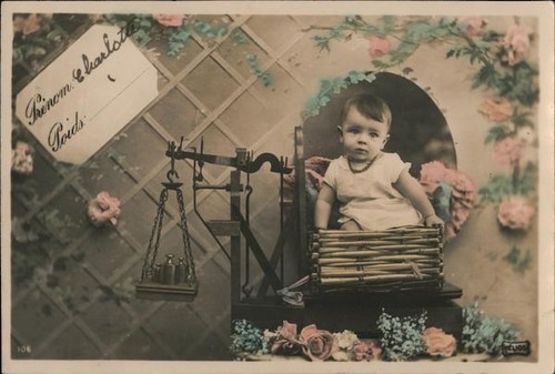 Children baby basket - children, being