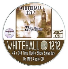 Whitehall 1212 Scotland Yard 44 x Old Time Radio Show Episodes On MP3 Audio CD