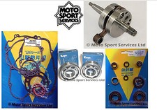 KX 100 91-97 Mitaka Bottom End Engine Rebuild Kit Crank Mains Gasket & Seal Kit