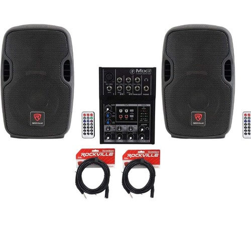 Bundle rockville bpa8 8 - (2), 8"