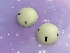 2 x Doctor Who Dalek Domes TV 1970s 1980s Classic Spares Parts 5" Figure