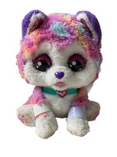 Vtech Hope The Rainbow Husky Soft Plush Toy Talking Dog Vet 12" Working
