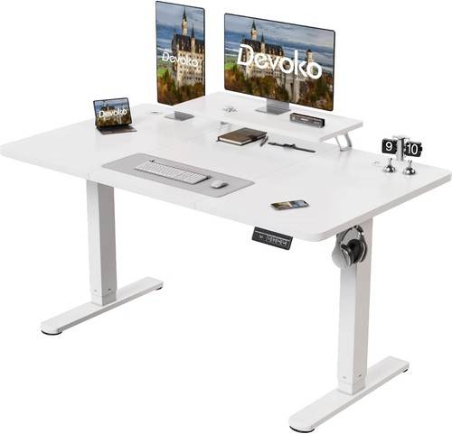 Electric standing desk - standing,