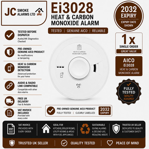 Aico ei3028 heat alarm - heat,