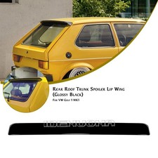 Gloss Black Rear Trunk Roof