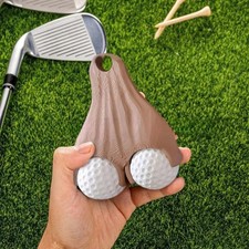 Portable Golf Ball Testicle