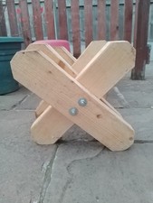 Wooden Cavaletti Stands Set of