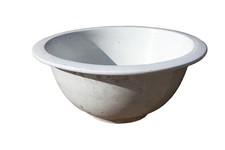 Reclaimed Ceramic Salon Sink Osborne Garrett & Co