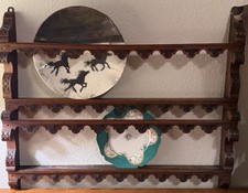 Antique hand carved wall - hand,