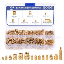 308PCS Threaded Inserts for