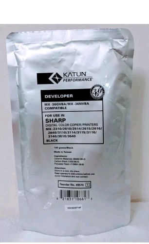 Katun black developer - black, kit