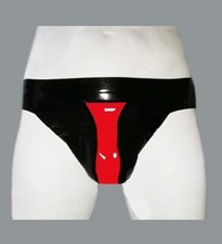 Rubber Latex 3 Panel Jockstrap