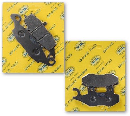 Front rear brake pads fit - front&rear,