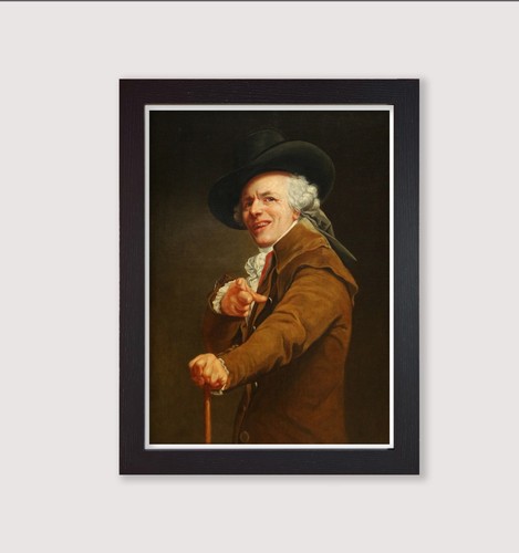 Framed joseph ducreux - framed, self