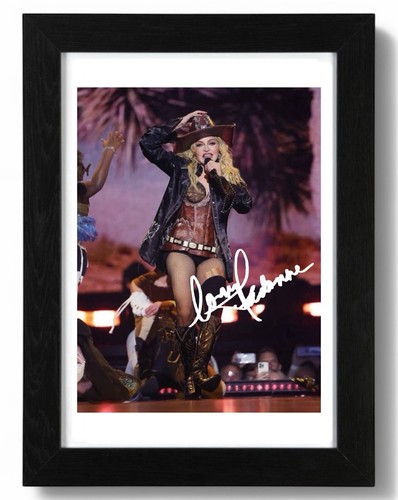 Madonna signed autograph - madonna, photo