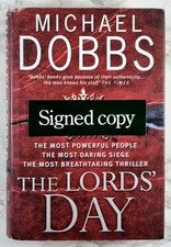 Michael Dobbs - SIGNED FIRST