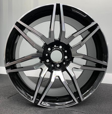 x4 19" Black Pack Style Alloys Amg 8J Mercedes Vito V Class Black MF