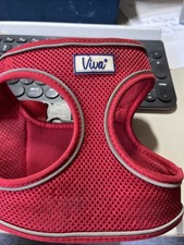 Ancol Viva Small Red Step In Dog Harness Soft Mesh Puppy Reflective Easy to Fit