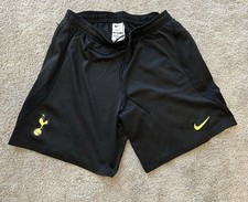 Tottenham Nike Strike Black Shorts Size Large