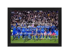 FA CUP LINE UP PHOTO PRINTED