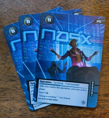 Ipo netrunner promo cards - 3x,