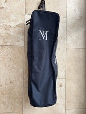 Mark Todd Bridle Bag - Navy with Faux Leather Detail