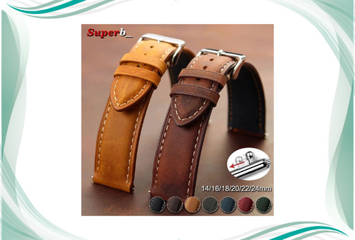 Mens watch strap handmade - mens,
