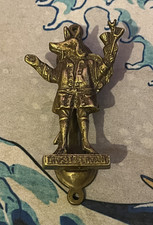 Old Vintage Antique 4" Door Knocker - Trusty Servant