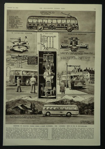 Switzerland gyro bus oerlikon - switzerland,