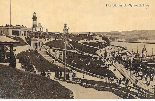 Postcard w018 plymouth - -w018,