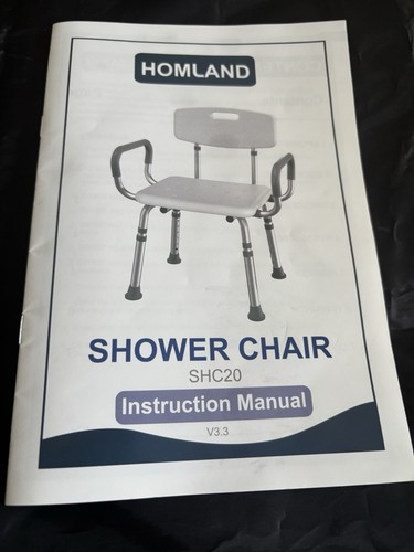 Shower chair feet - shower, 4-pack