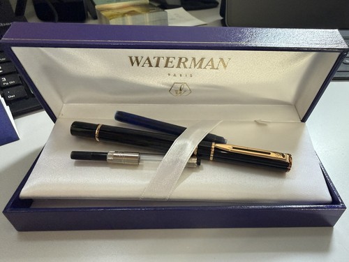 Waterman paris black fountain - waterman,