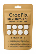 6 x Rivets  Fastener  Button