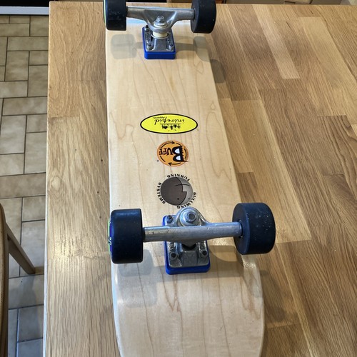 Skate board with gullwing - board,