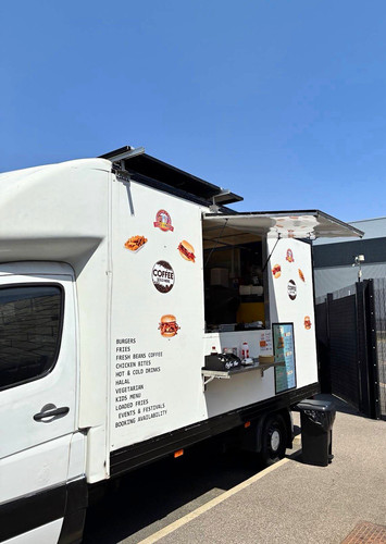 Mobile catering food truck - food,