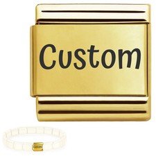 Golden Personalised Charm