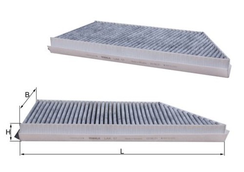 Cabin air filter knecht - filter, 57